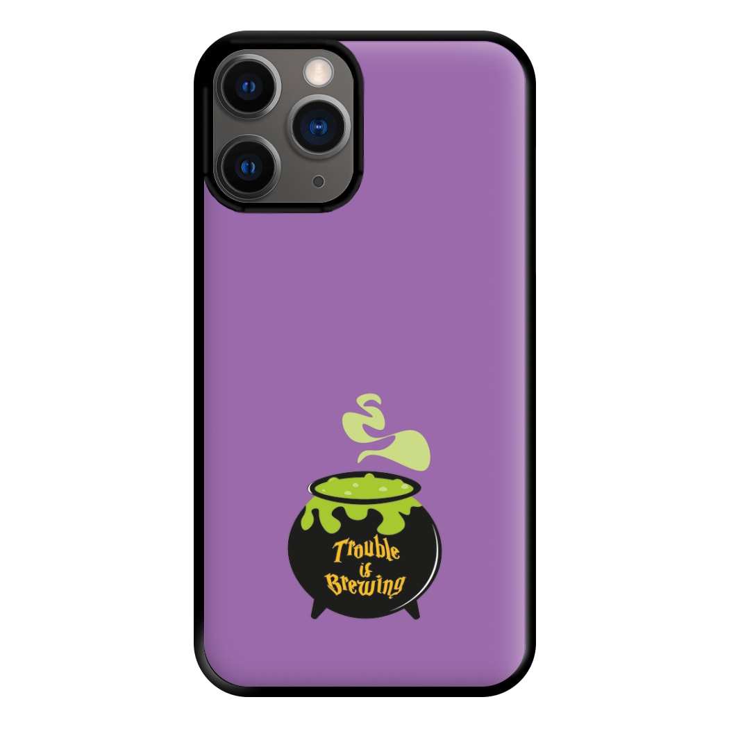 Trouble is Brewing - Hocus Halloween Phone Case for iPhone 12 Pro Max