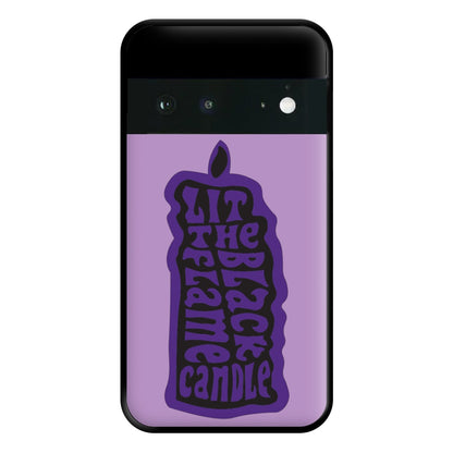 Black Flame Candel - Hocus Halloween Phone Case for Google Pixel 6a