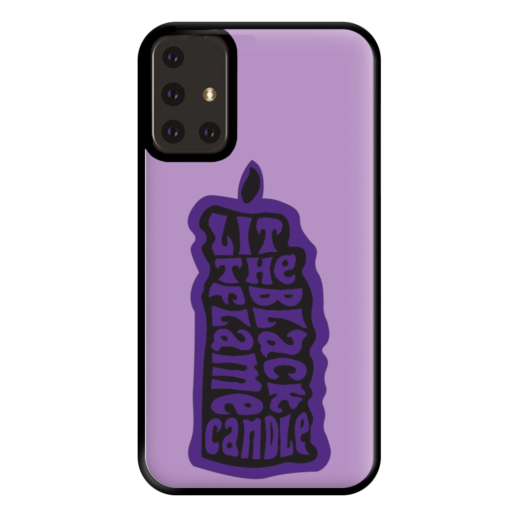 Black Flame Candel - Hocus Halloween Phone Case for Galaxy A71