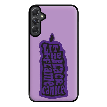 Black Flame Candel - Hocus Halloween Phone Case for Galaxy A54