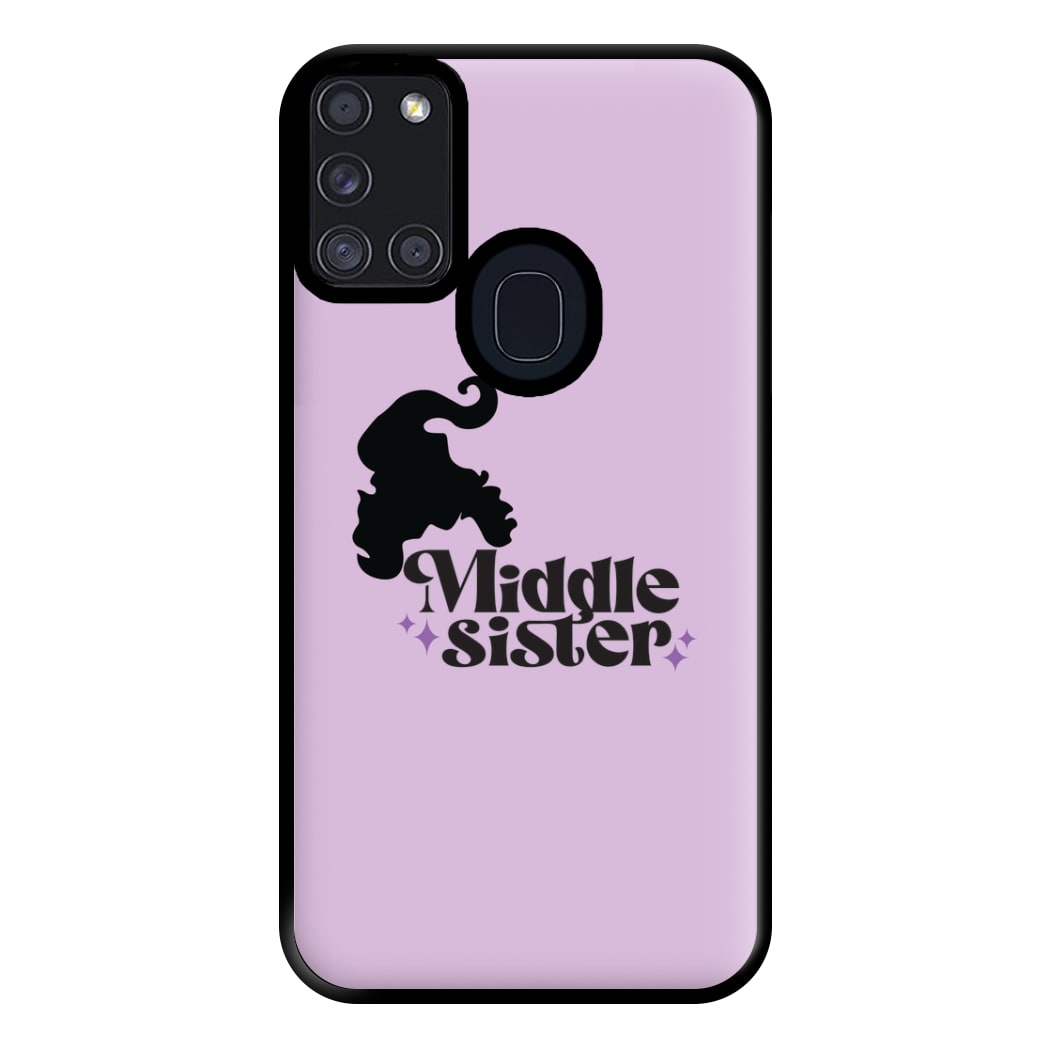 Middle Sister - Hocus Halloween Phone Case for Galaxy A21s