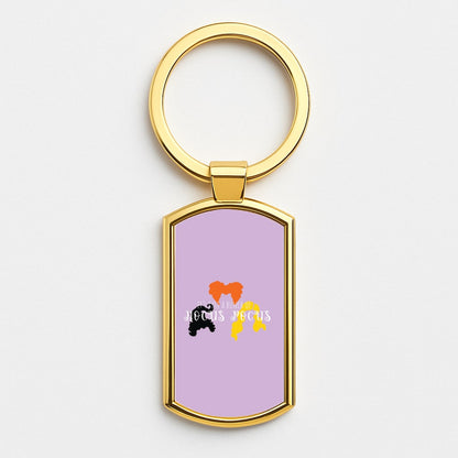 Hocus Halloween Time - Hocus Halloween Gold Keyring
