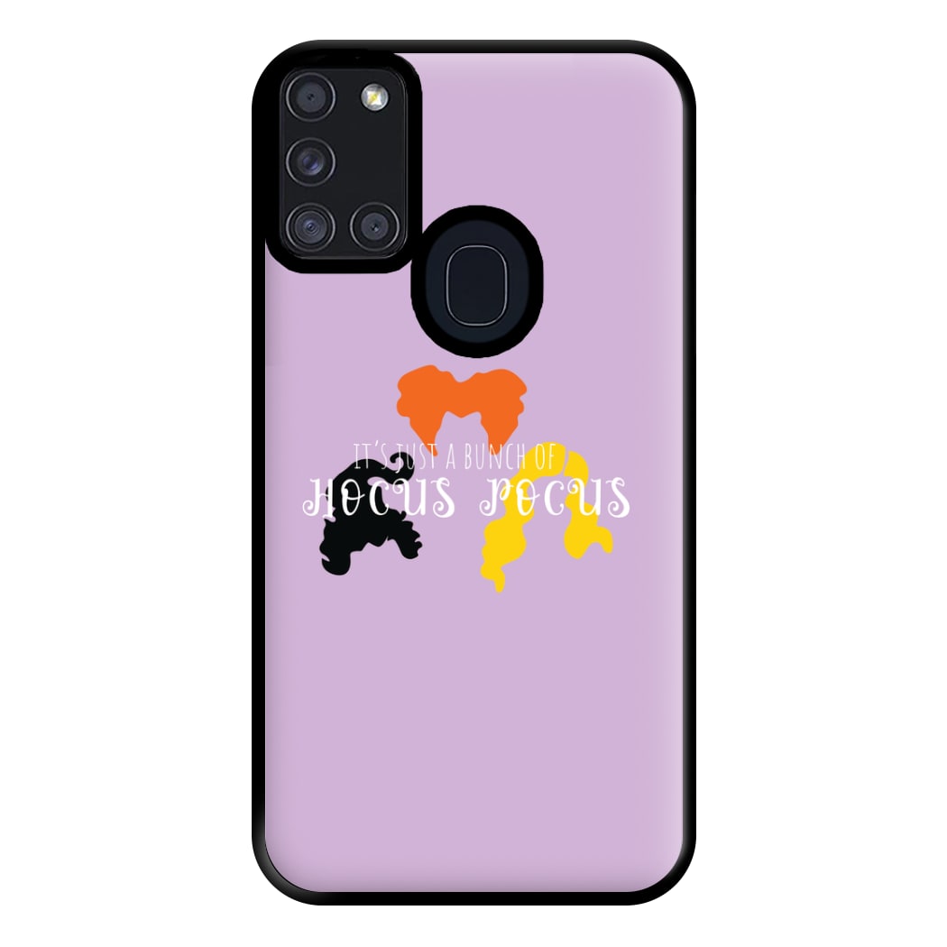 Hocus Halloween Time - Hocus Halloween Phone Case for Galaxy A21s