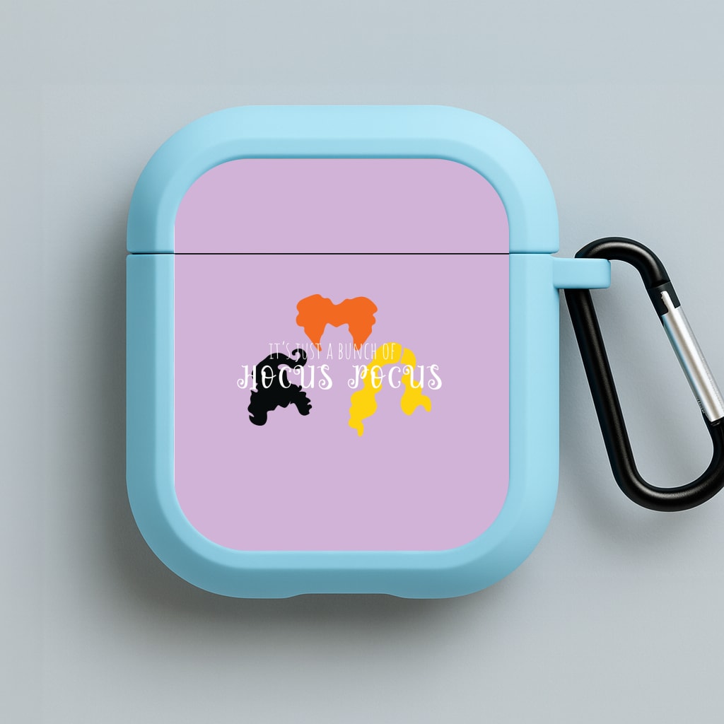 Hocus Halloween Time - Hocus Halloween Blue AirPods Case