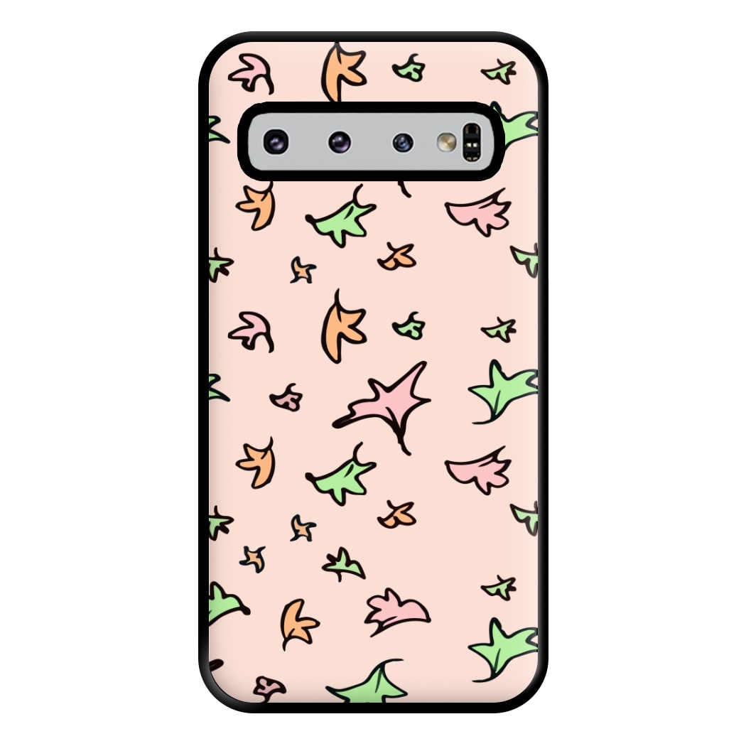 Heart Leaves Phone Case for Galaxy S10 Plus