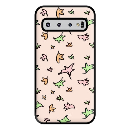 Heart Leaves Phone Case for Galaxy S10 Plus