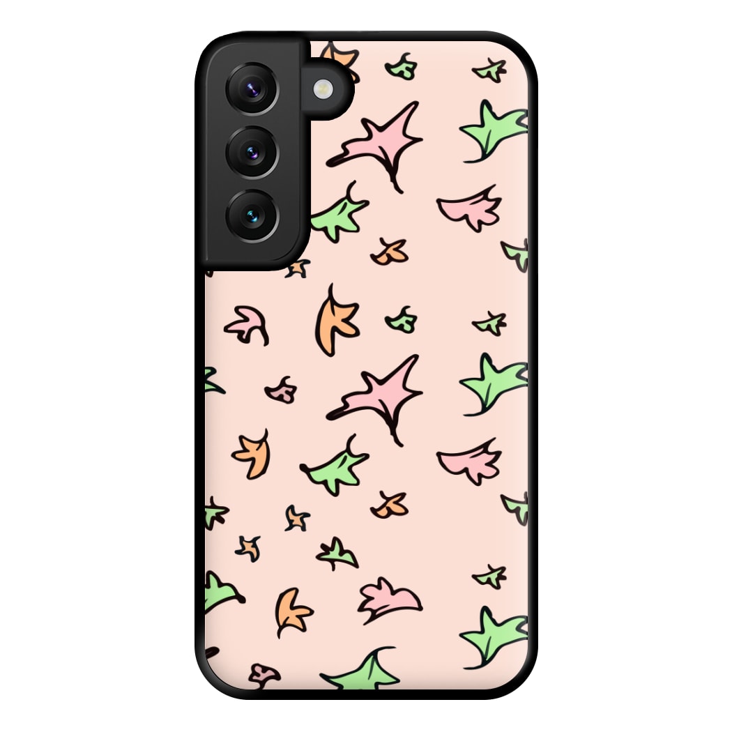 Heart Leaves Phone Case for Galaxy S22 Plus