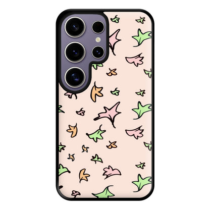 Heart Leaves Phone Case for Galaxy S25 Ultra