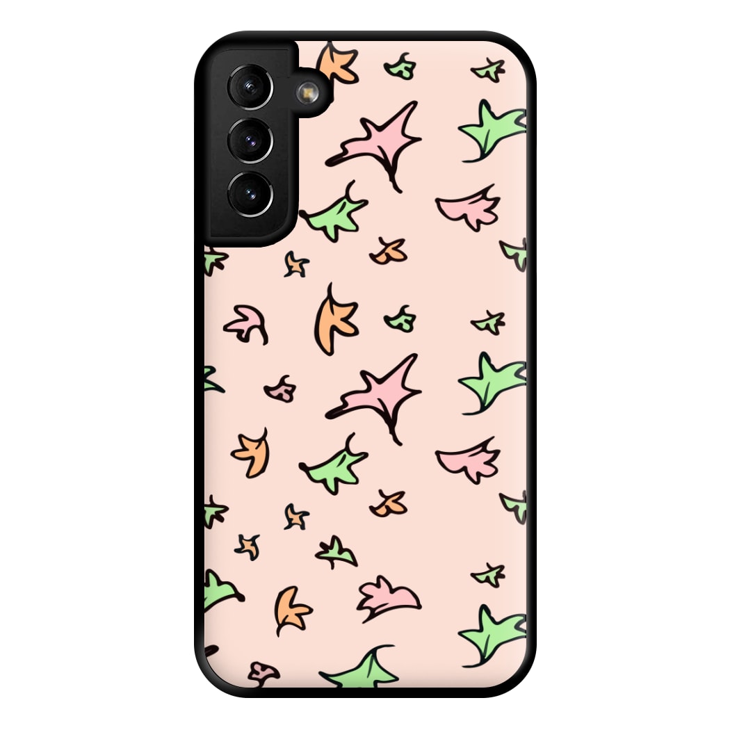 Heart Leaves Phone Case for Galaxy S21 Plus