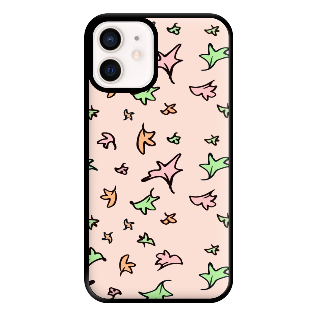 Heart Leaves Phone Case for iPhone 12 Mini