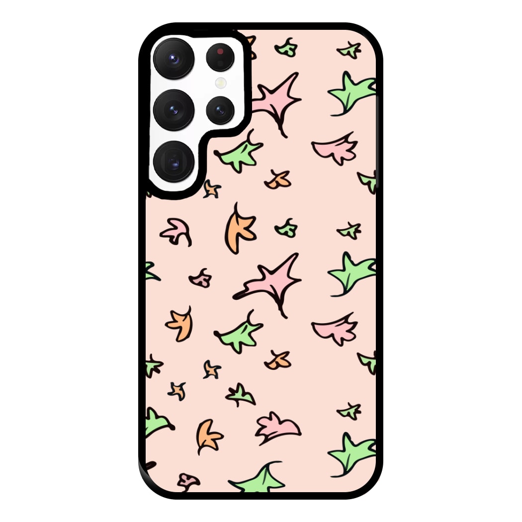 Heart Leaves Phone Case for Galaxy S22 Ultra