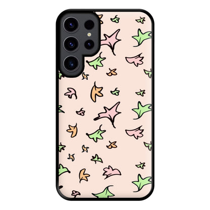 Heart Leaves Phone Case for Galaxy S23 Ultra