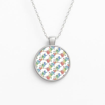Heart Pattern Circle Necklace