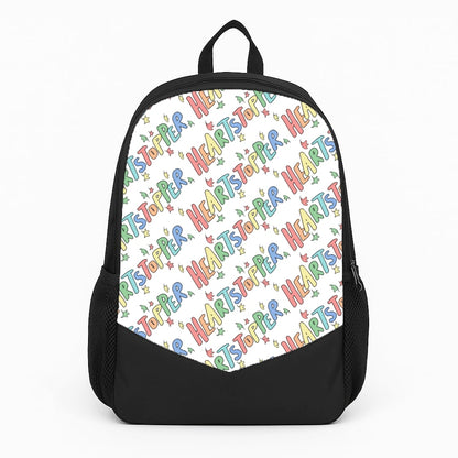 Heart Pattern Large Backpack