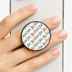 Heart Pattern Phone Grip