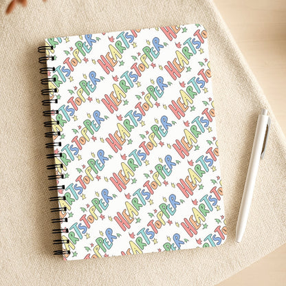 Heart Pattern Notepad