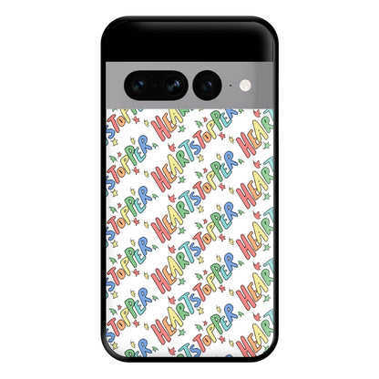 Heart Pattern Phone Case for Google Pixel 7 Pro