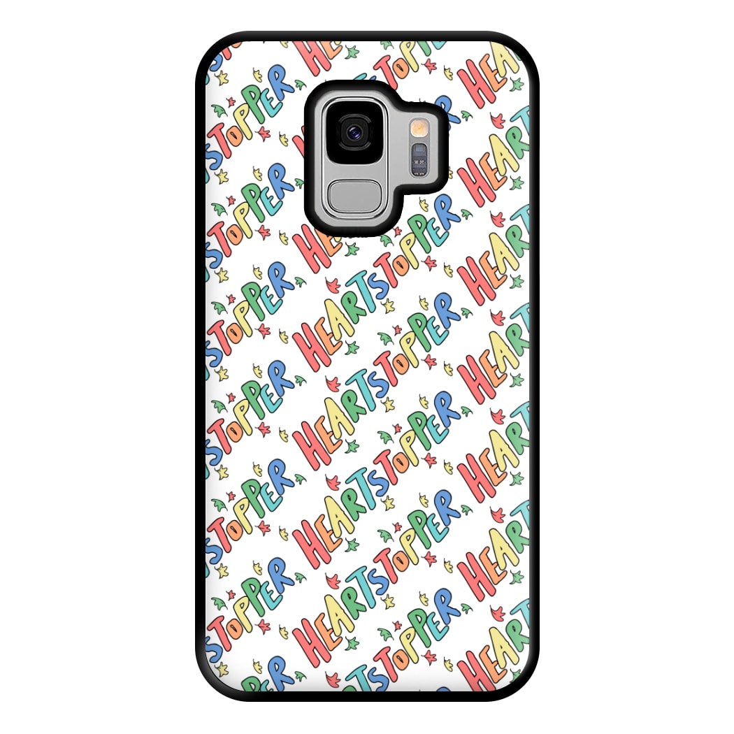 Heart Pattern Phone Case for Galaxy S9 Plus