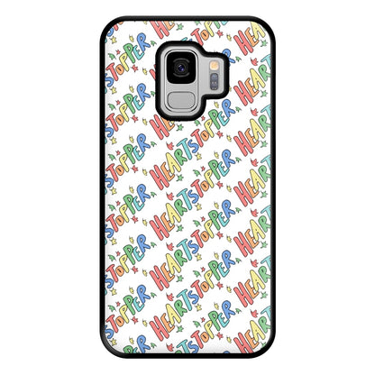 Heart Pattern Phone Case for Galaxy S9 Plus