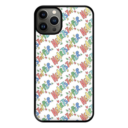 Heart Pattern Phone Case for iPhone 13