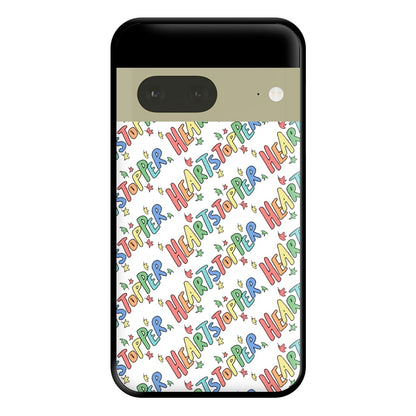 Heart Pattern Phone Case for Google Pixel 7a