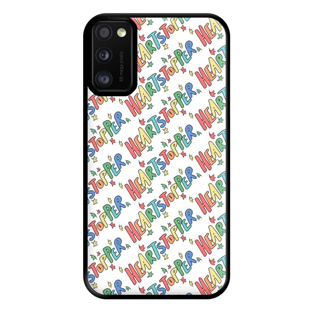 Heart Pattern Phone Case for Galaxy A41