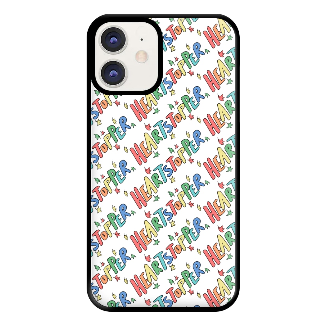 Heart Pattern Phone Case for iPhone 12 / 12 Pro