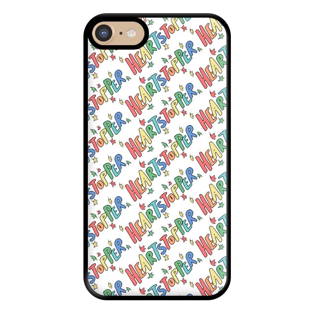 Heart Pattern Phone Case for iPhone 6 / 7 / 8 / SE