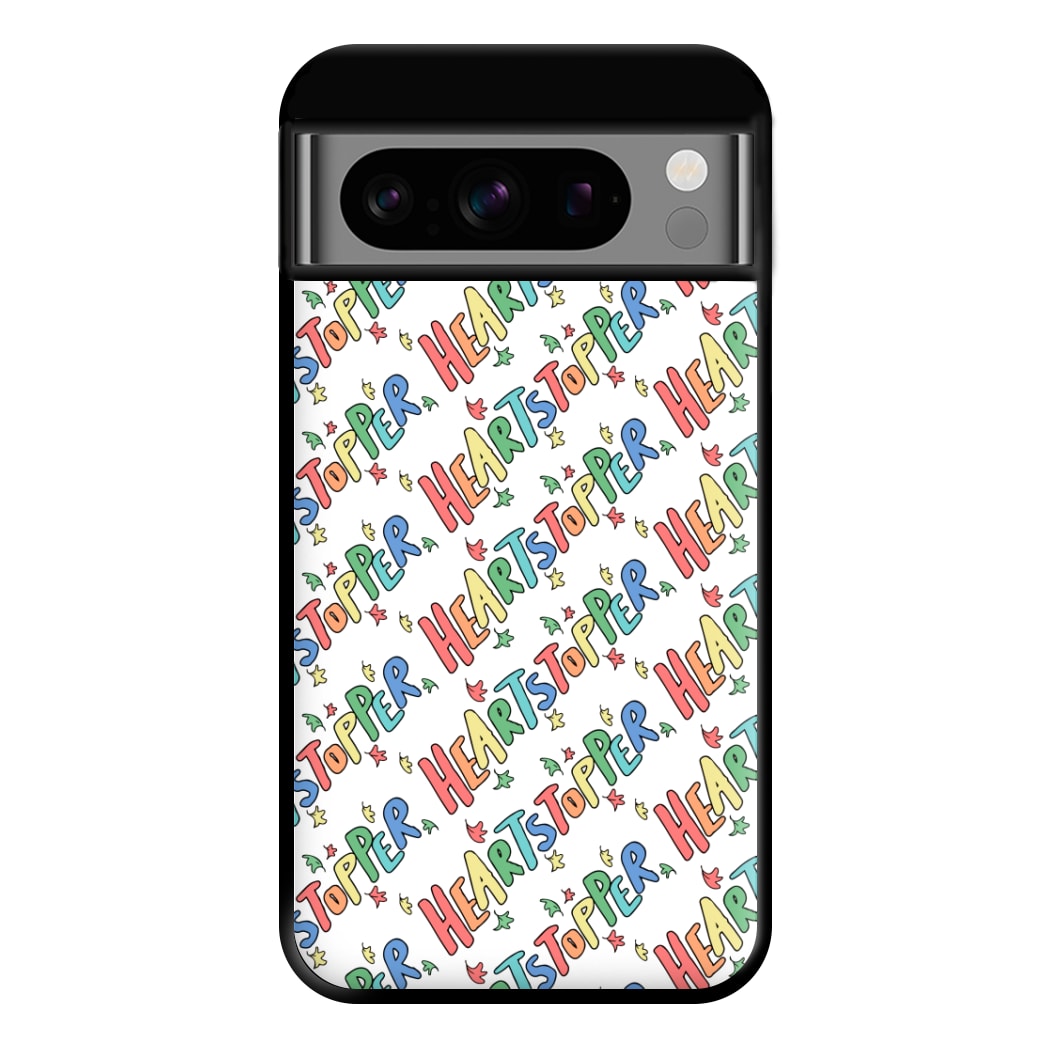 Heart Pattern Phone Case for Google Pixel 8 Pro