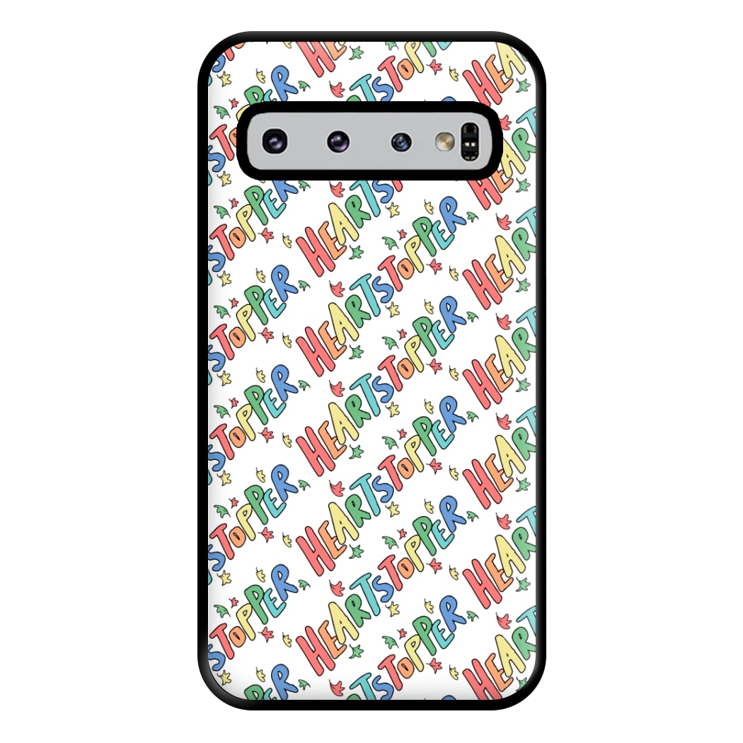 Heart Pattern Phone Case for Galaxy S10 Plus