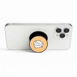 Why Are We Like This - Heart TV Phone Stand