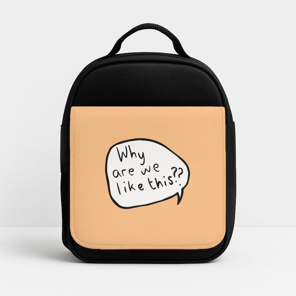 Why Are We Like This - Heart TV Lunchbox