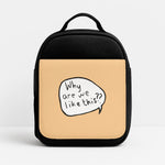 Why Are We Like This - Heart TV Insulated Lunchbox