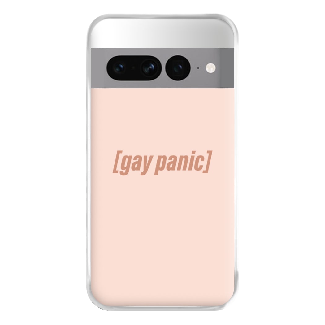 Gay Panic - Heart TV Phone Case for Google Pixel 7 Pro