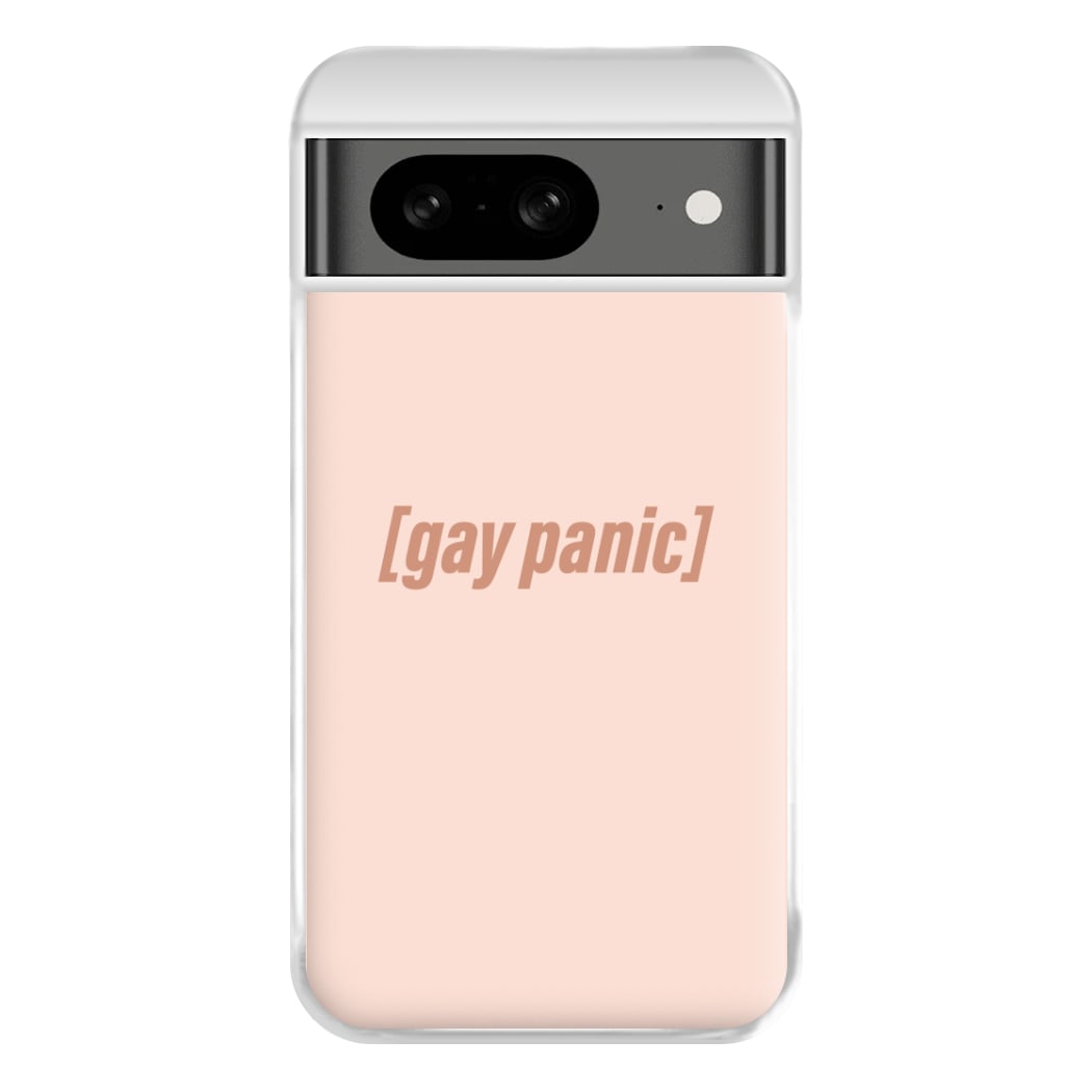 Gay Panic - Heart TV Phone Case for Google Pixel 8