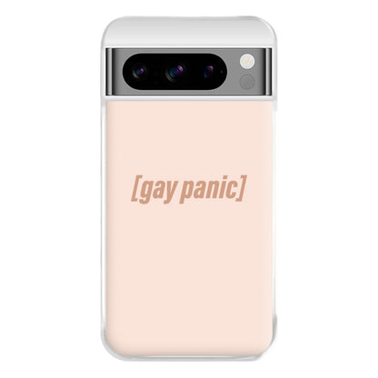 Gay Panic - Heart TV Phone Case for Google Pixel 8 Pro