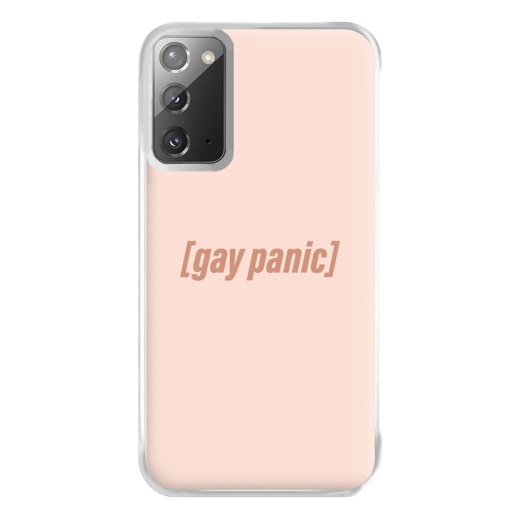 Gay Panic - Heart TV Phone Case for Galaxy Note 20 Ultra