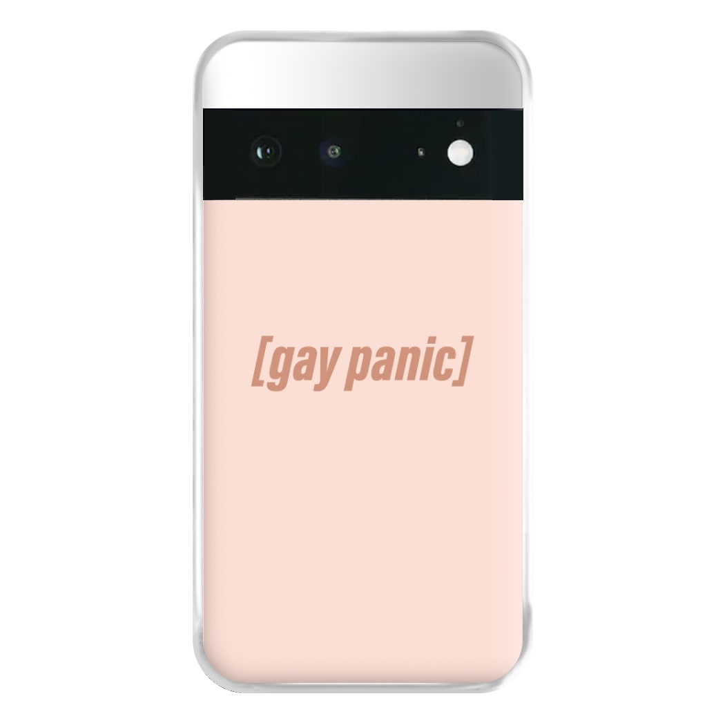 Gay Panic - Heart TV Phone Case for Google Pixel 6a