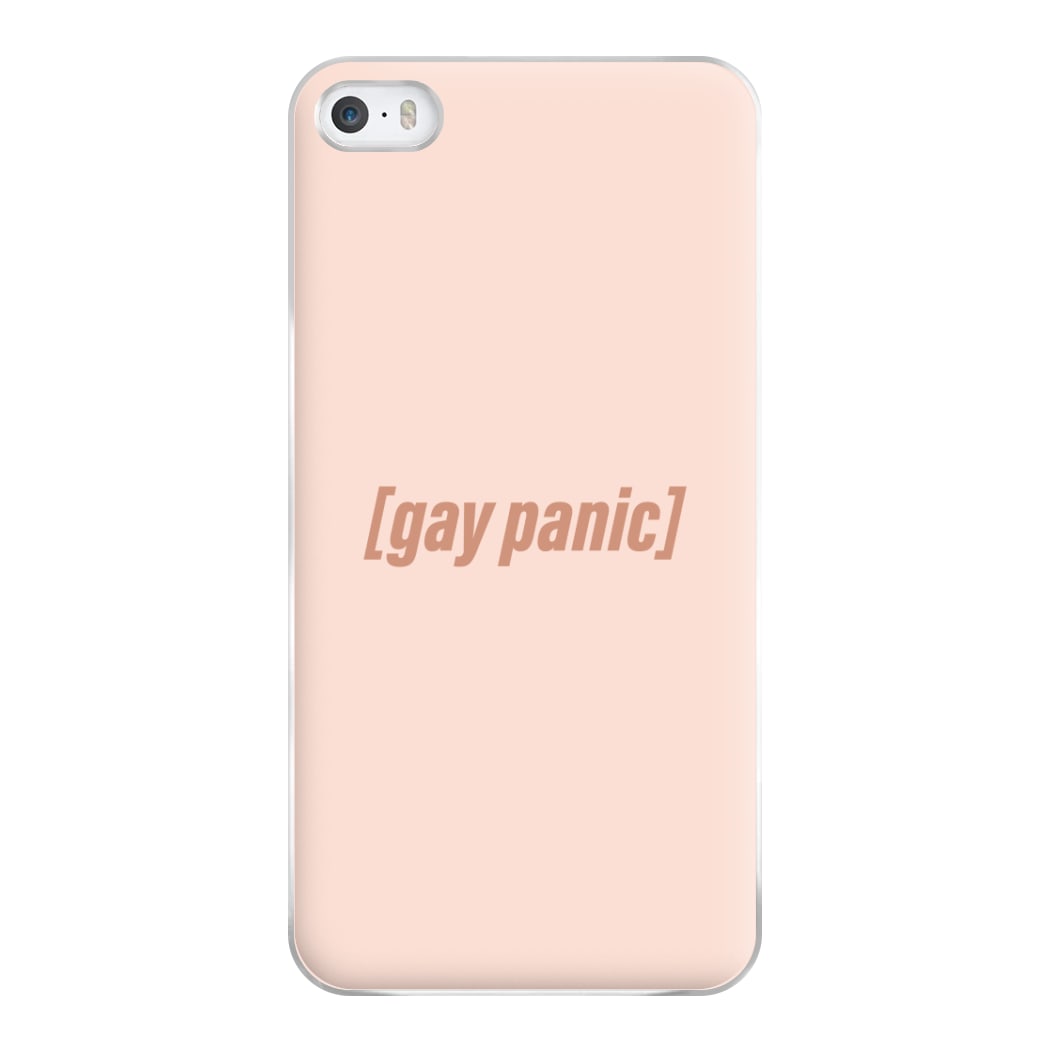 Gay Panic - Heart TV Phone Case for iPhone 5 / 5s / SE 2016