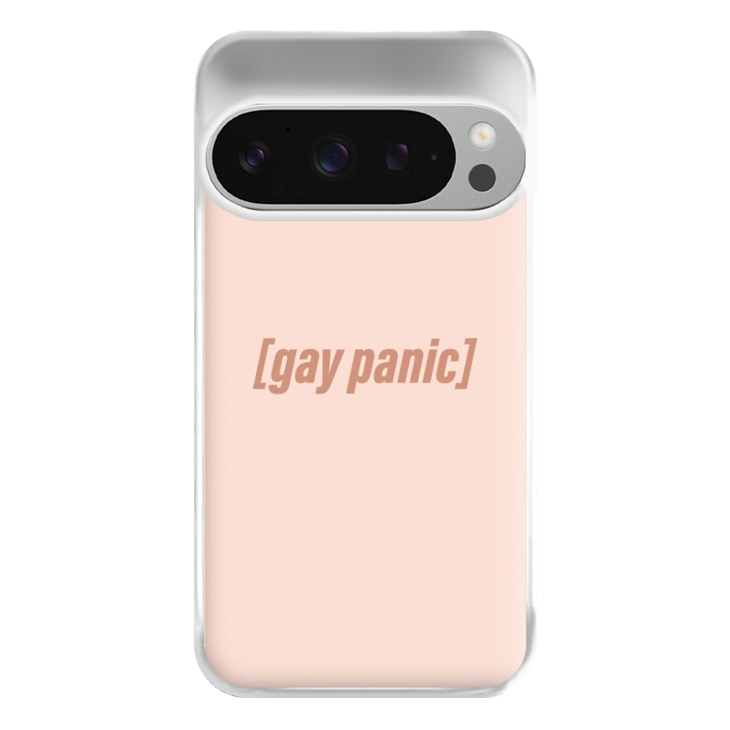 Gay Panic - Heart TV Phone Case for Google Pixel 9 Pro XL