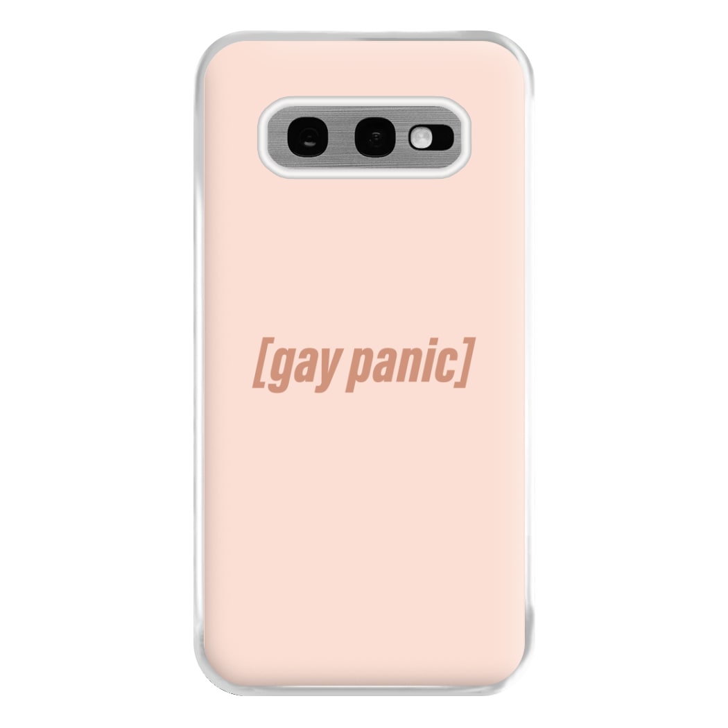 Gay Panic - Heart TV Phone Case for Galaxy S10e