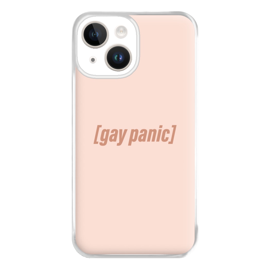 Gay Panic - Heart TV Phone Case for iPhone 14