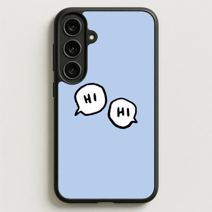 Hi Hi - Heart TV Phone Case for Galaxy S25FE