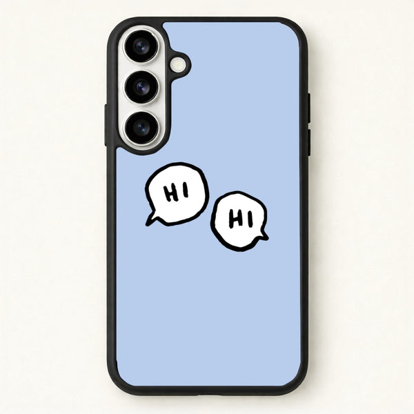 Hi Hi - Heart TV Phone Case for Galaxy S26