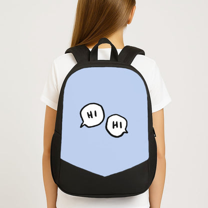 Hi Hi - Heart TV Large School Bag