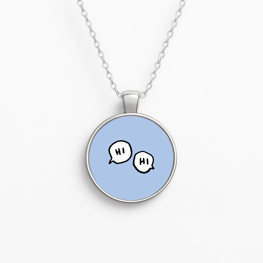 Hi Hi - Heart TV Necklace