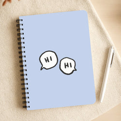 Hi Hi - Heart TV Notepad