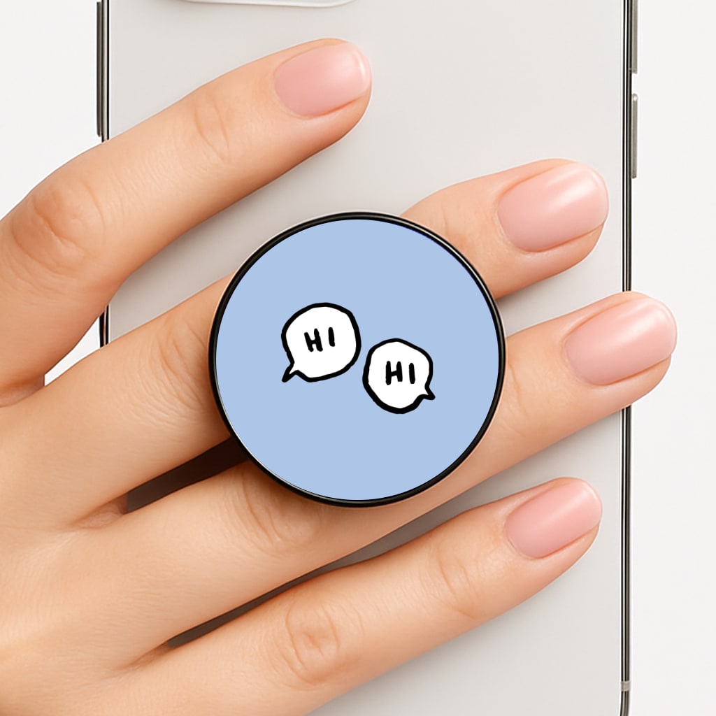 Hi Hi - Heart TV Phone Grip