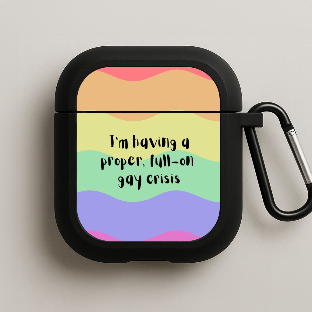 Gay Crisis - Heart TV AirPods Case