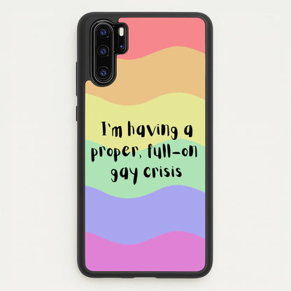 Gay Crisis - Heart TV  - Heartstopper Phone Case for Huawei P30 Pro